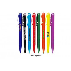 626 Syabas - Push Action Ball Plastic Pen, Promotional Gifts, Promotional Gift, Singapore